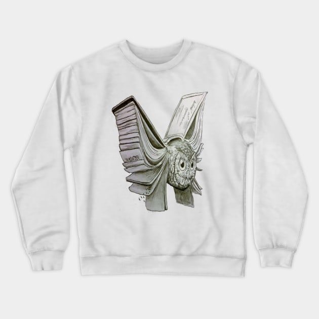 Wise owl Crewneck Sweatshirt by nludwig